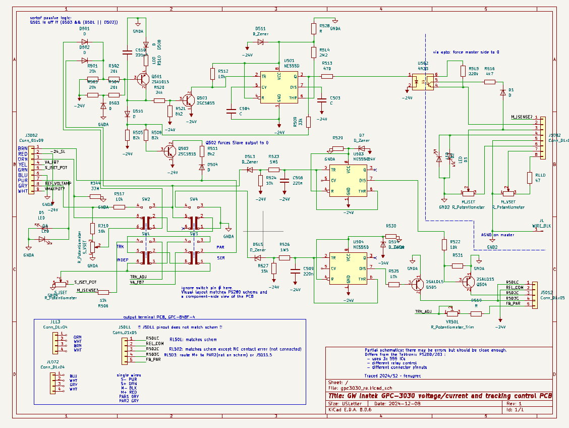 V/C and tracking circuit