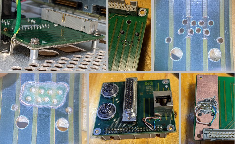 fabrication steps and final result